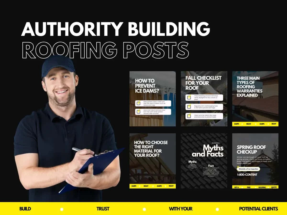 Social Media Templates For Roofers