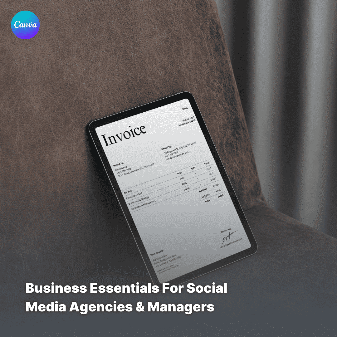 Business Essentials For Social Media Agencies & Social Media Managers